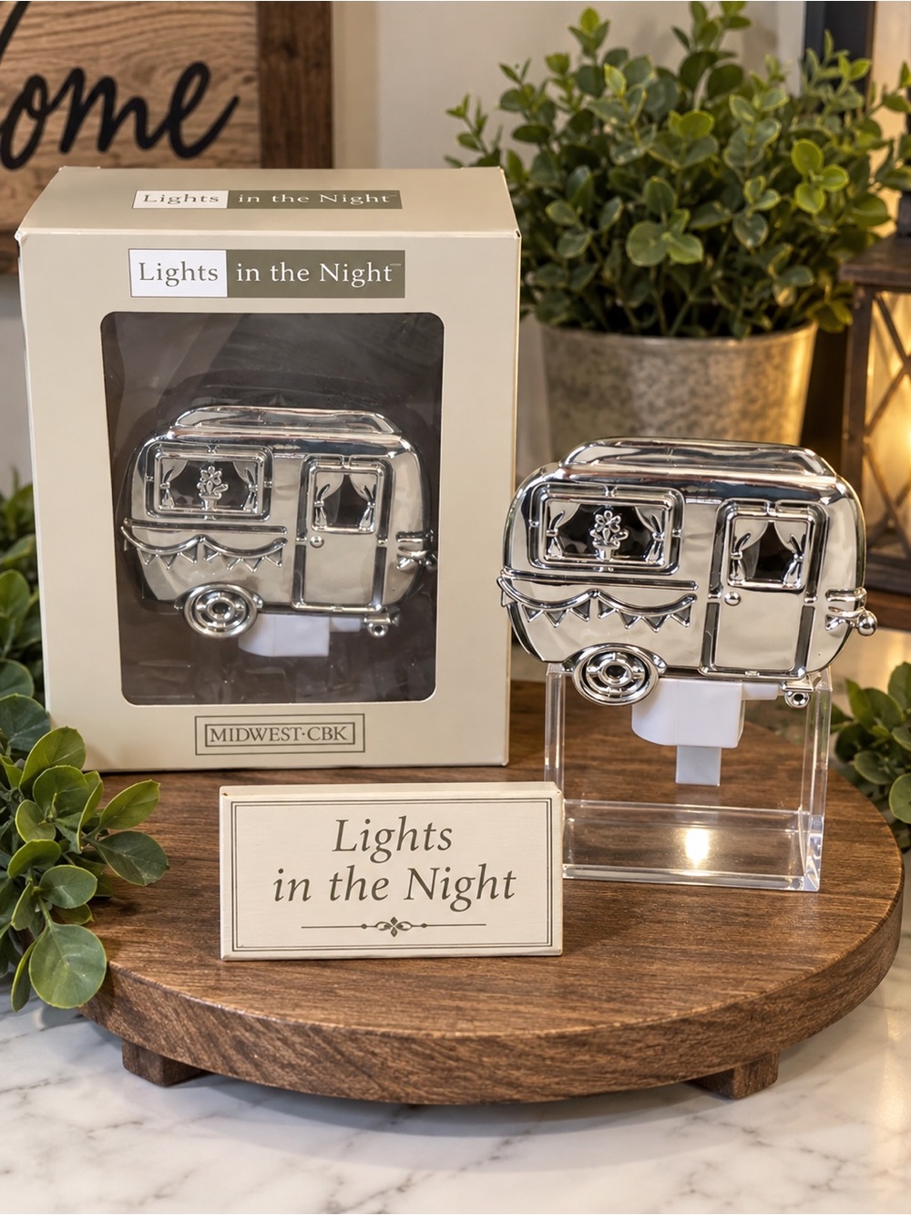 Camper Silver Night Light - Camper Brand